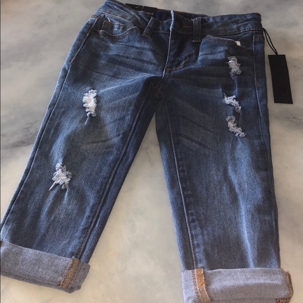 Kids Joe’s crop jeans